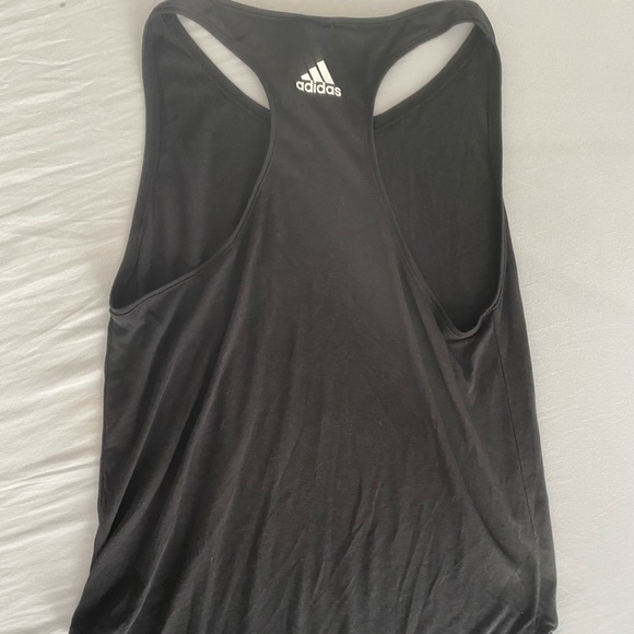 Adidas Racerback Black Tank S - Picture 2 of 2
